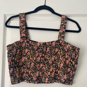 American Eagle Floral Tube Top